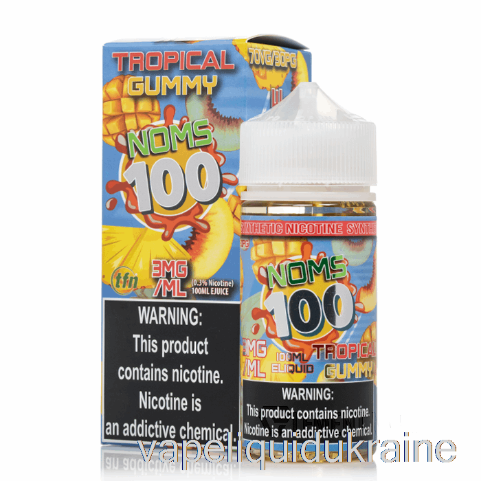 Vape Liquid Ukraine Tropical Gummy - Noms 100 - Nomenon E-Liquids - 100mL 3mg